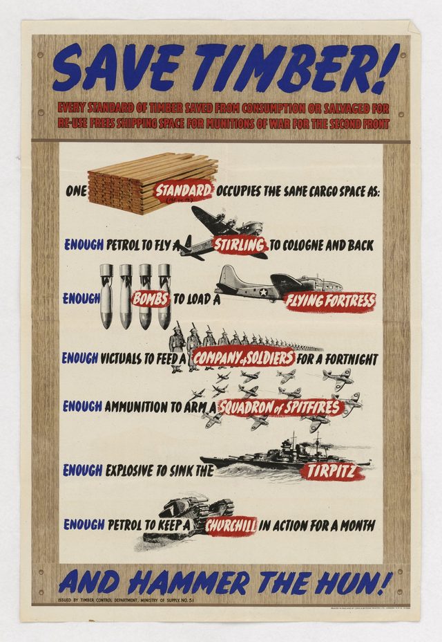 Save Timber! ... And Hammer the Hun!