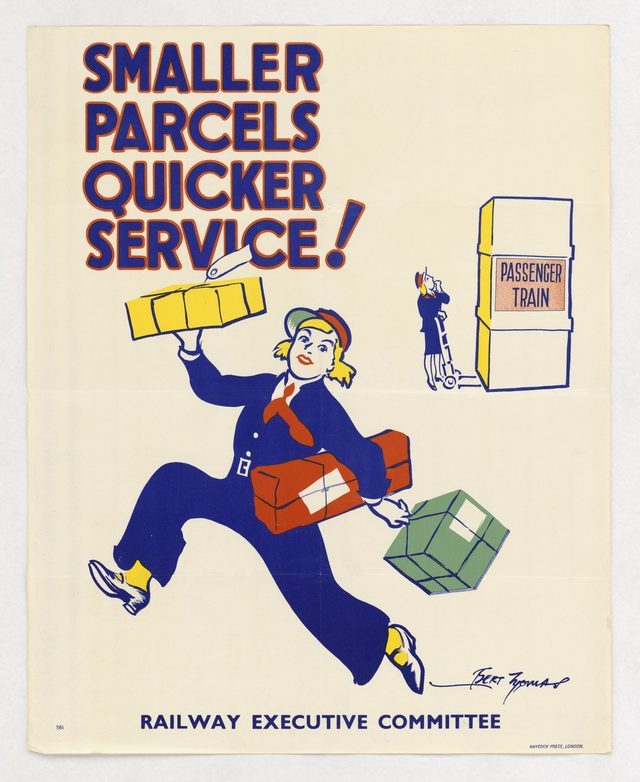 Smaller Parcels Quicker Service!