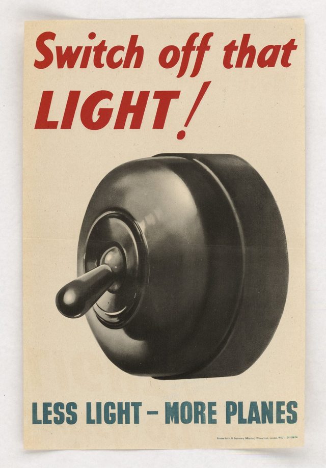 Switch Off That Light! Less Light - More Planes