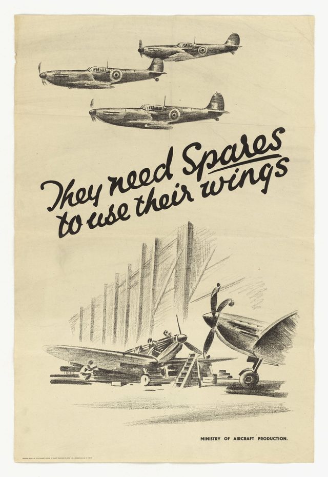 They Need Spares to Use Their Wings