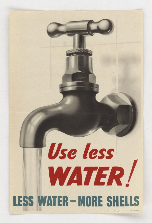 Use less WATER! Less water - more shells