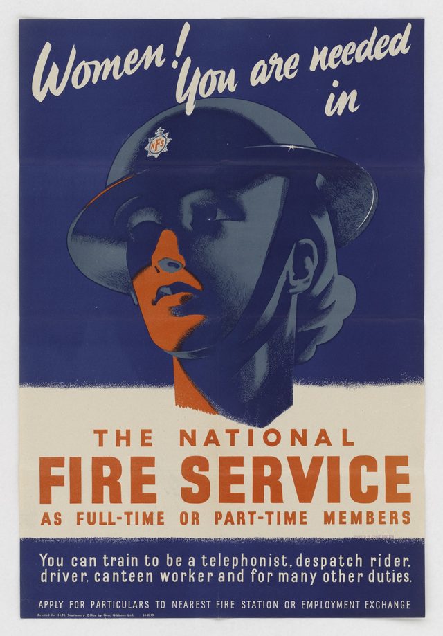 Women! You are Needed in the National Fire Service