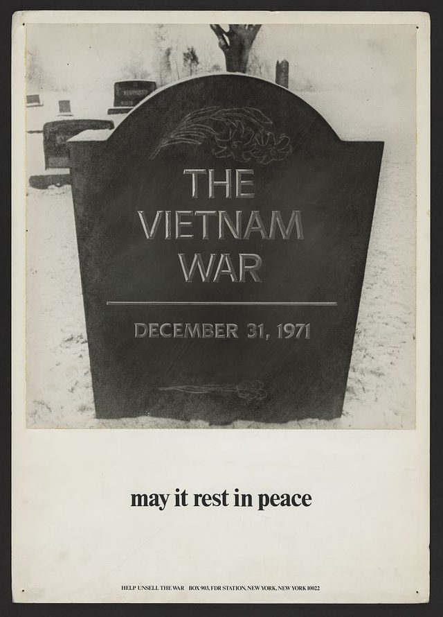 The Vietnam War, December 31, 1971: may it rest in peace