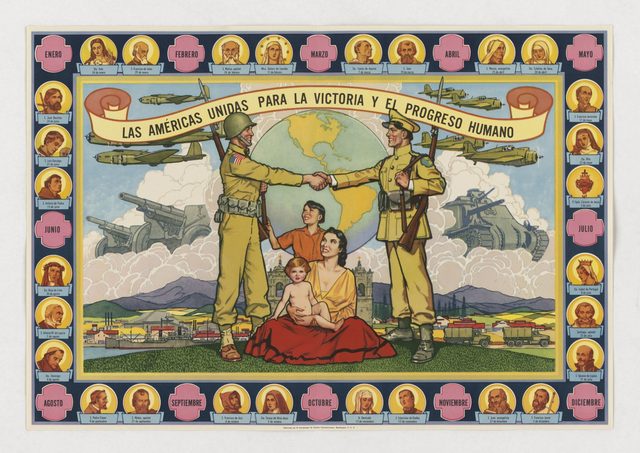 Las Américas Unidas para la Victoria y el Progreso Humano [The Americas United for Victory and Human Progress]