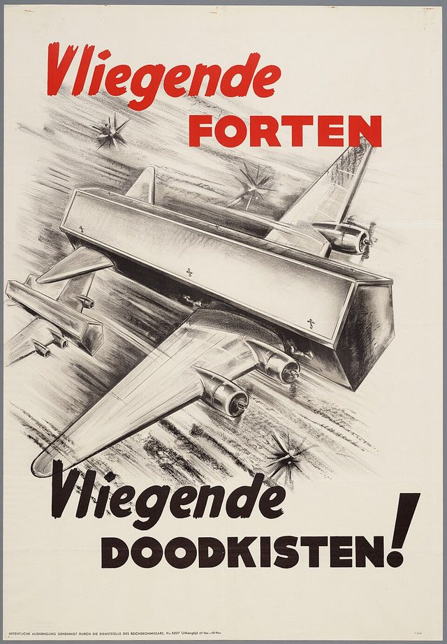 Vliegende forten, vliegende doodkisten! (Flying fortresses, flying coffins!)