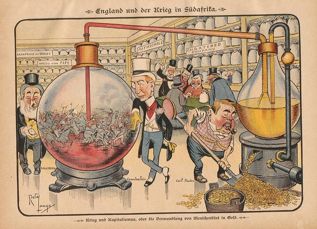 "England and the War in South Africa" (Der wahre Jacob, 1899)