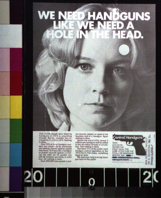 We need handguns like we need a hole in the head