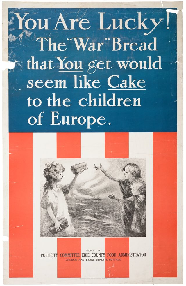 You Are Lucky! The "War" Bread That You Get Would Seem Like Cake to the Children of Europe