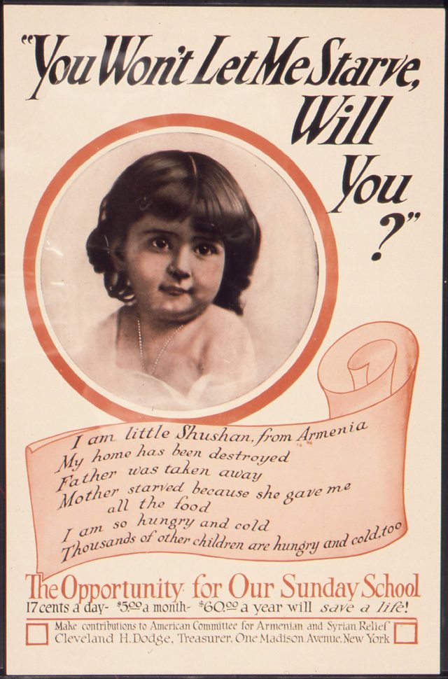 "You Won't Let Me Starve, Will You?" (Little Shushan from Armenia)