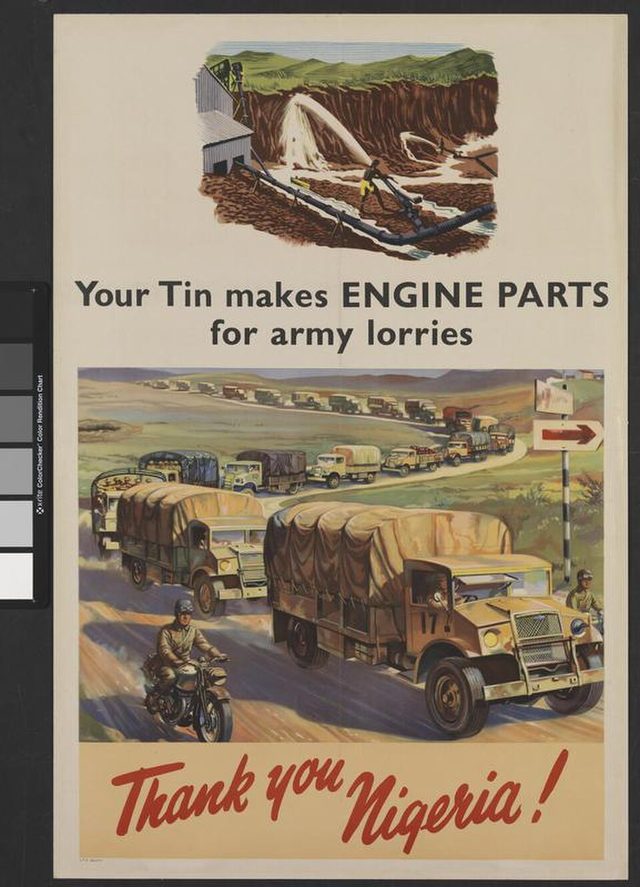 Your Tin makes ENGINE PARTS for army lorries: Thank you Nigeria!