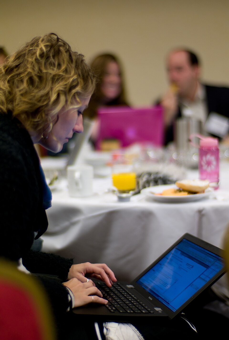 danah boyd, photographed at a conference in 2007