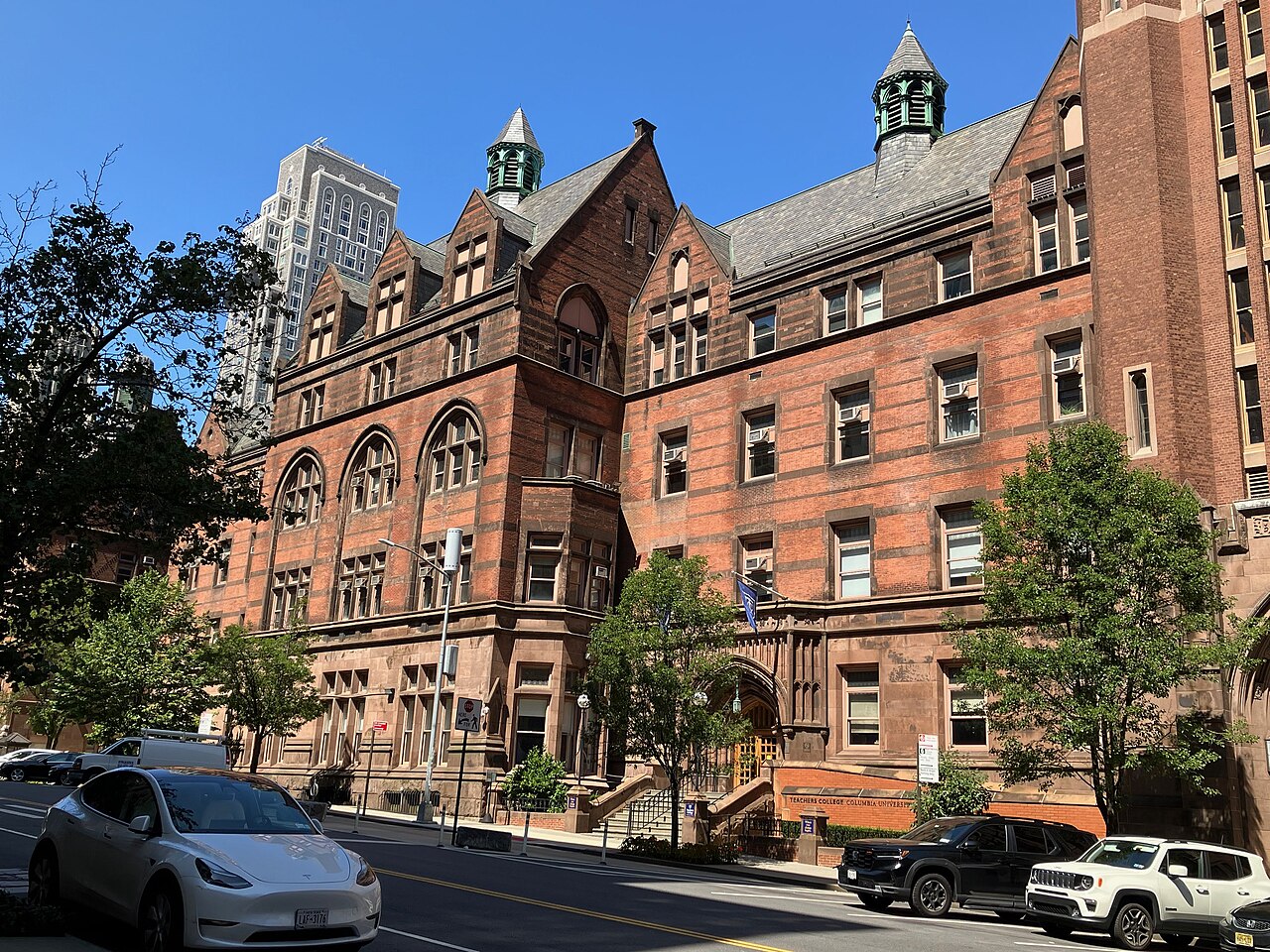 Main Hall, Teachers College, Columbia University, seen from West 120th Street
