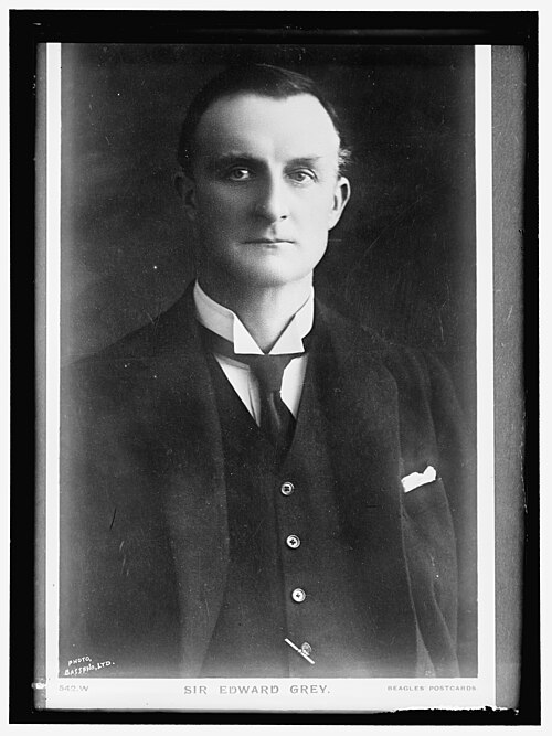 Sir Edward Grey in 1914