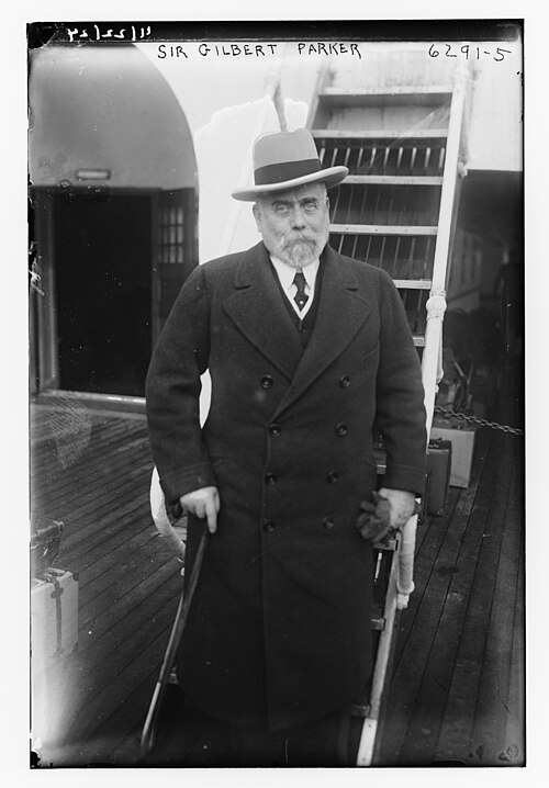 Sir Gilbert Parker, undated full-length portrait