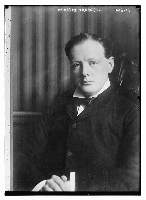 Winston Churchill, undated portrait