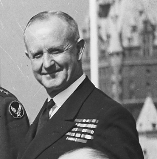 Andrew Cunningham at the Quebec Conference, September 1944