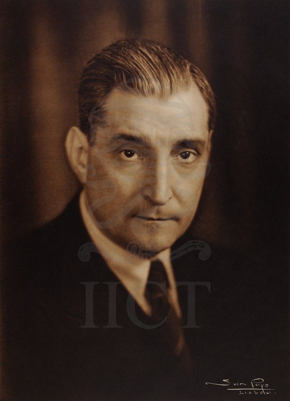 António de Oliveira Salazar in a studio portrait, undated