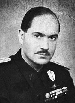 Alessandro Pavolini in Fascist uniform, undated