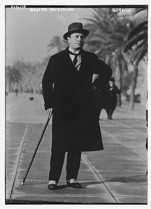 Benito Mussolini in 1923