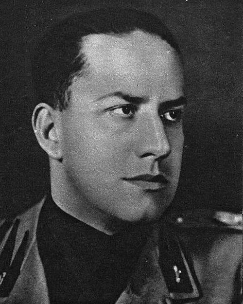 Galeazzo Ciano in a photograph published before September 1939