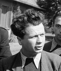 Hermann Axen in 1946, then an FDJ secretary