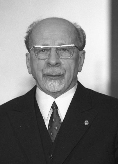 Walter Ulbricht giving a New Year address