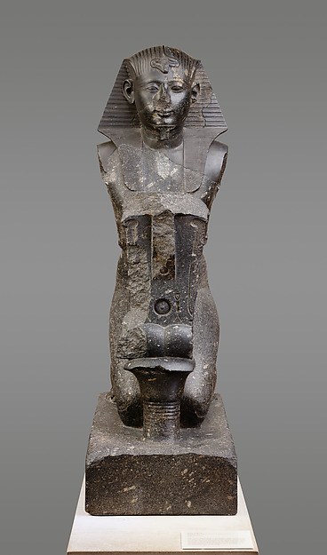 Statue of Seti I, Met 22.2.21 (a statue or sculpted head, not a portrait from life)
