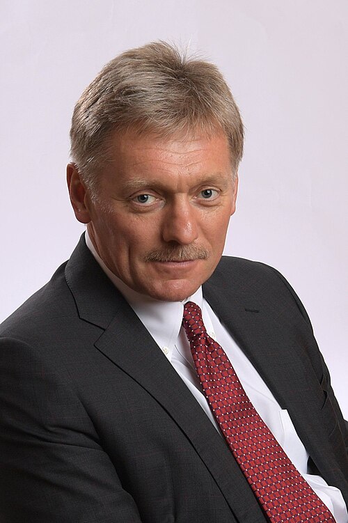 Dmitry Peskov, official portrait, 2018