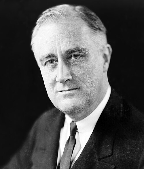 Franklin D. Roosevelt in December 1933