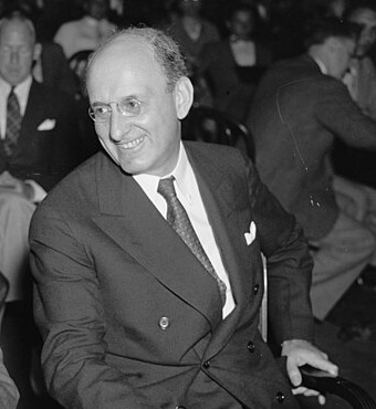 Henry Morgenthau Jr. at a congressional tax hearing, 17 June 1937