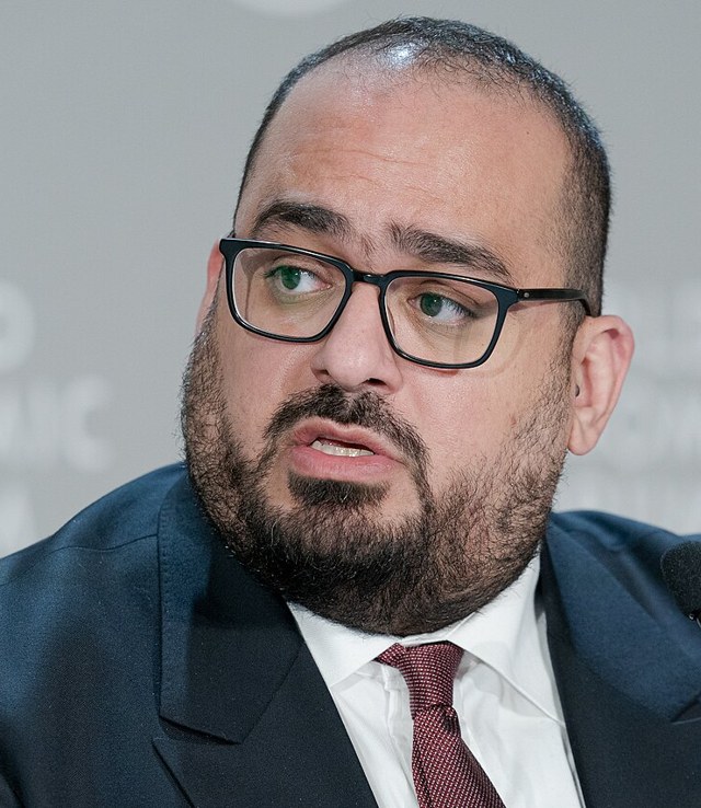 Faisal Alibrahim at the World Economic Forum, January 2023