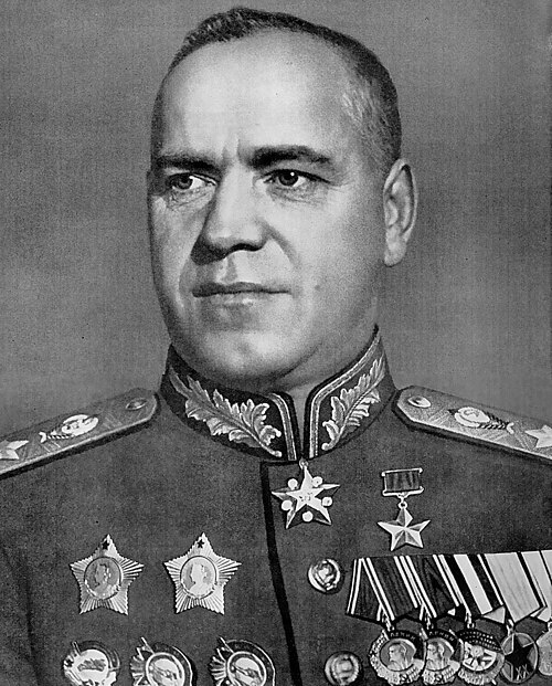 Georgy Zhukov, Marshal of the Soviet Union, in 1944