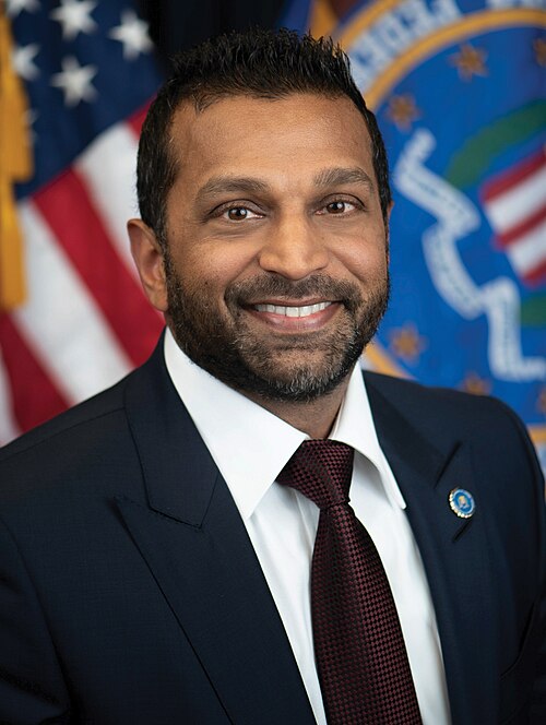 Kash Patel, official FBI Director portrait, 2025
