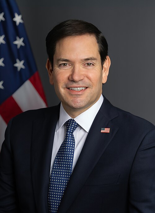 Marco Rubio, official portrait, January 2025