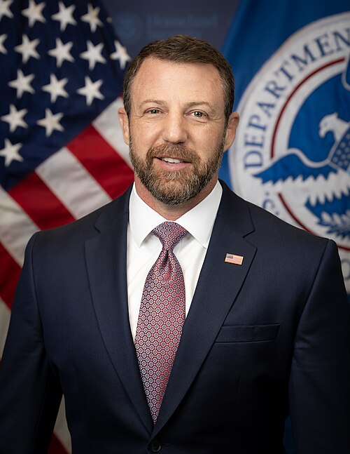 Markwayne Mullin, official portrait, March 2026