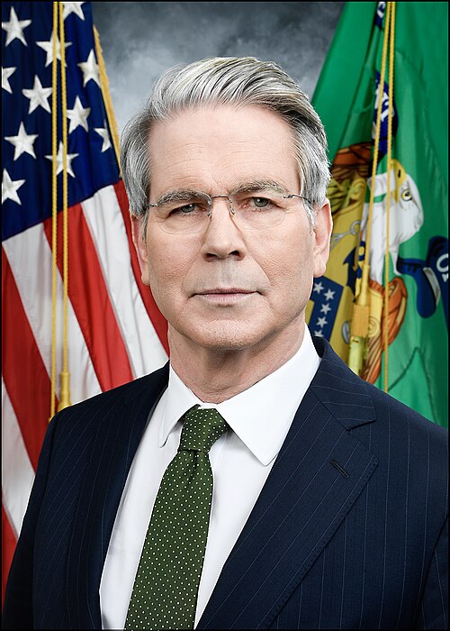 Scott Bessent, official portrait, 2025