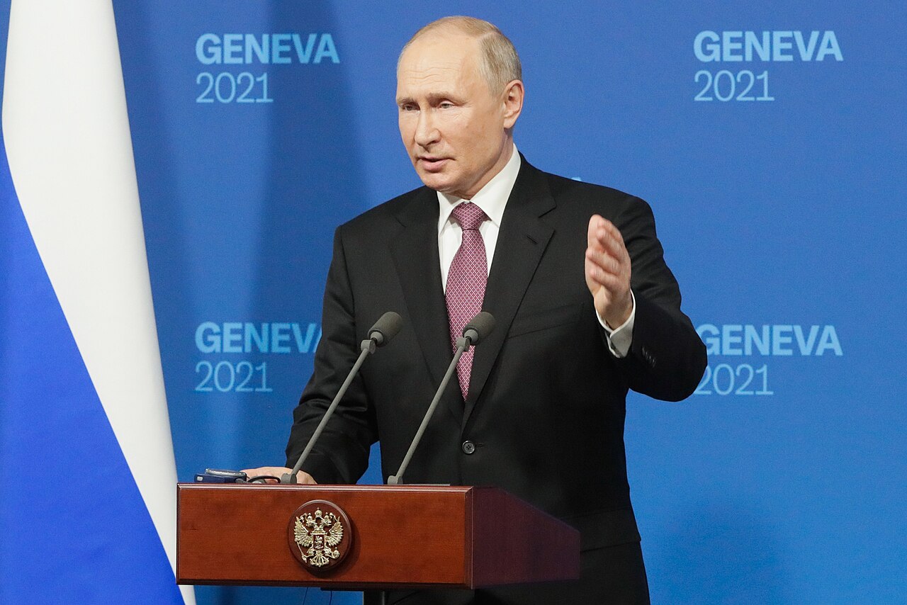 President Putin at the news conference after meeting President Biden, Geneva, 16 June 2021